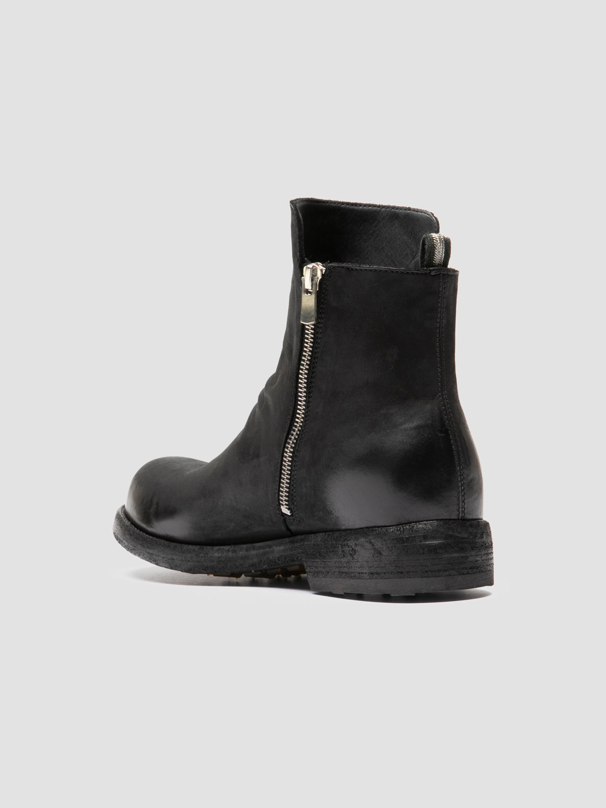 BULLA DD 105 - Black Leather Zipped Boots Kamik Boots