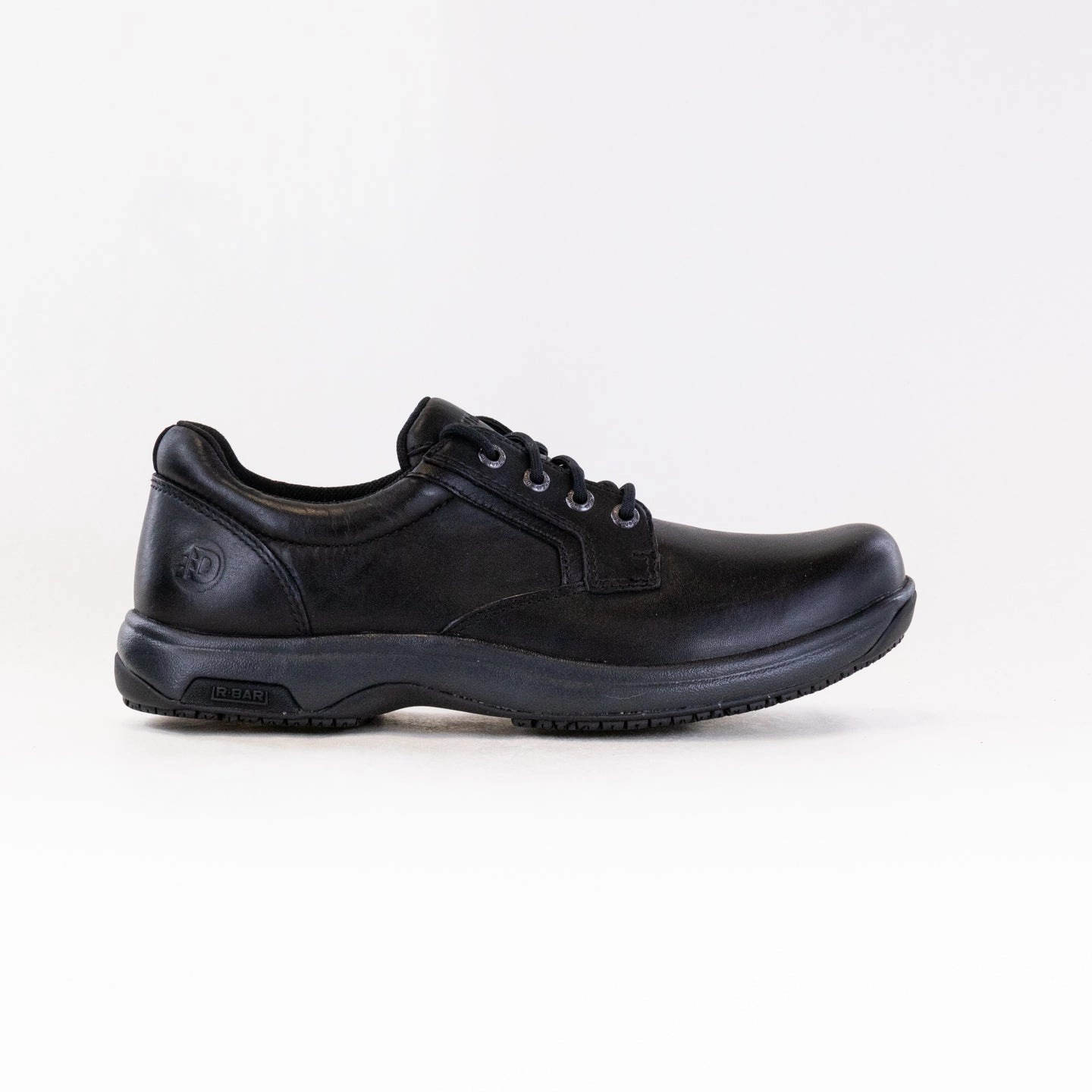 Dunham 8000Service Plain Toe (Men's) - Black Saddle Oxfords Payless