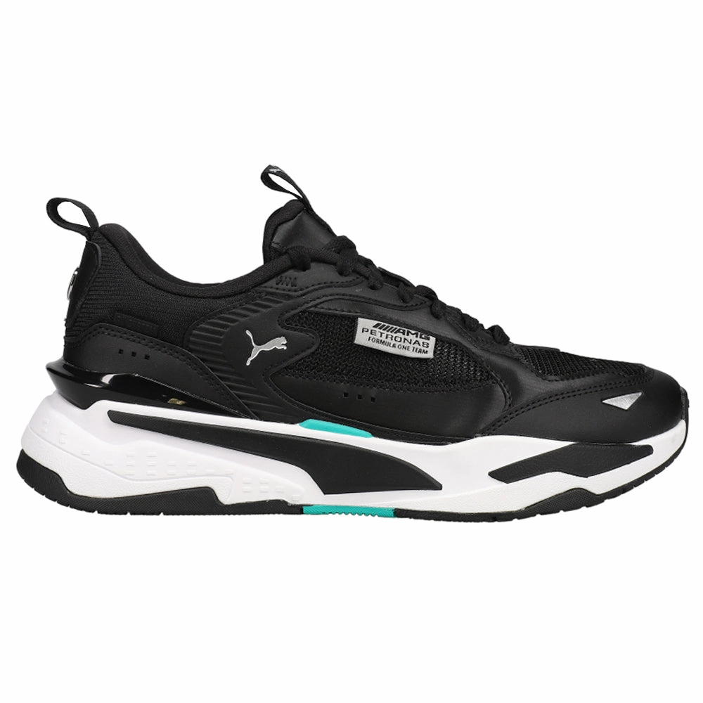 Puma Zipper Shoes Mercedes AMG Petronas F1 x PUMA RS Fast Lace Up Sneakers