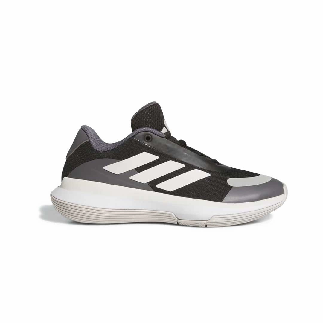 adidas - Kids' (Junior) Basketball Legends Low Shoes (JH6614) Northwestern Basketball Shoes