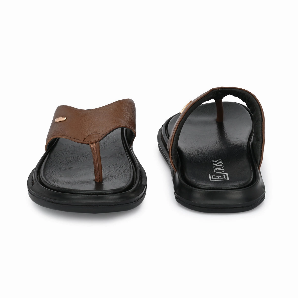 Vincent Cushion Leather Slippers High Heel Mule Slippers