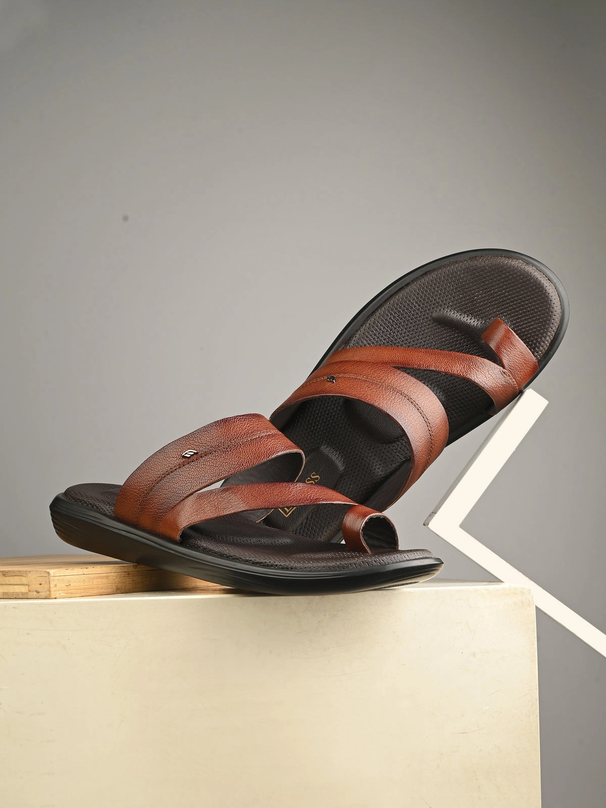 Regalia Comfort Leather Slippers Uwabaki Slippers