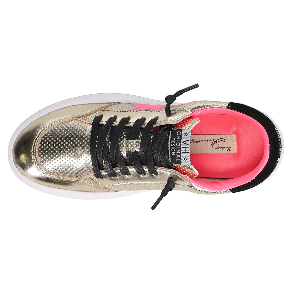 Balance Metallic Slip On Platform Sneakers Jelly Sneakers