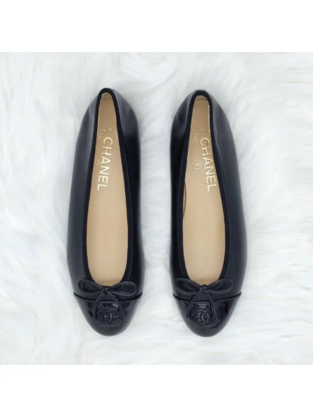Lambskin Ballerina Flats Black Chanel Best Flat Shoes For Weightlifting