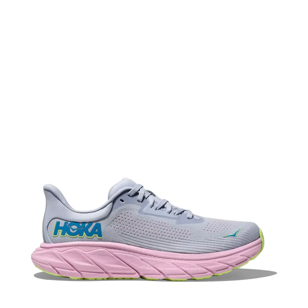 Shoes Open Now Hoka Women's Arahi 7 Sneaker in Gull/Pink Twilight