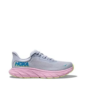 Shoes For Arthritis Hoka Women's Arahi 7 Sneaker in Gull/Pink Twilight