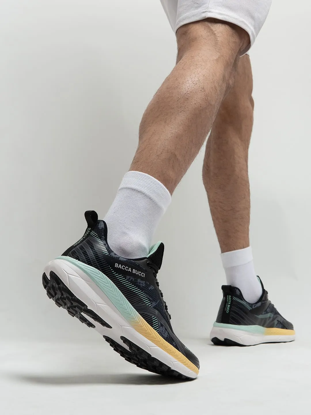 Best Running Shoes Affordable Bacca Bucci IKATRON  Men's Athleisure Sports Shoes with Dual-Density Sole