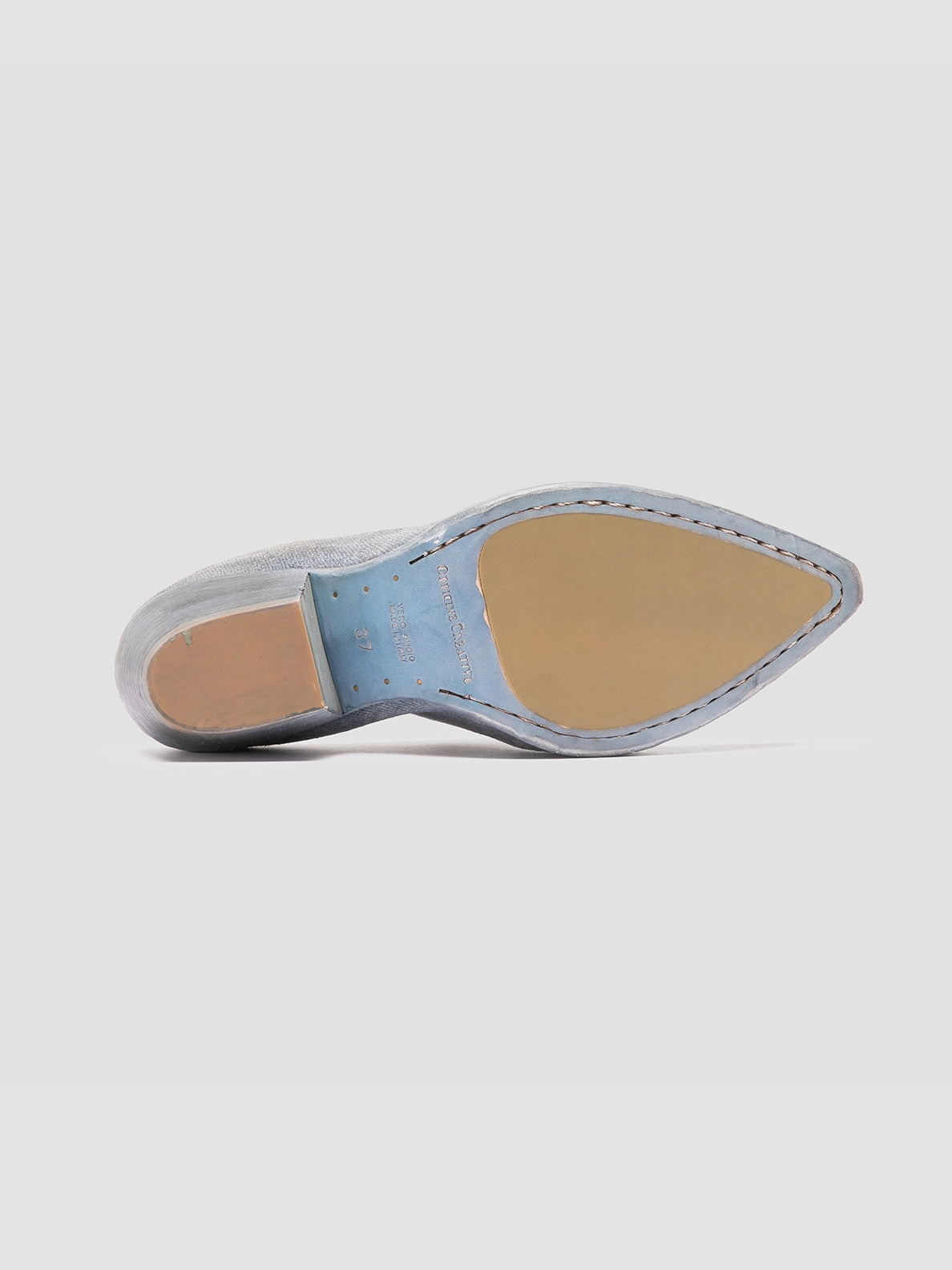 Sandals Bahamas Royal Bahamian WANDA DD 101 - Blue Suede Mule Sandals