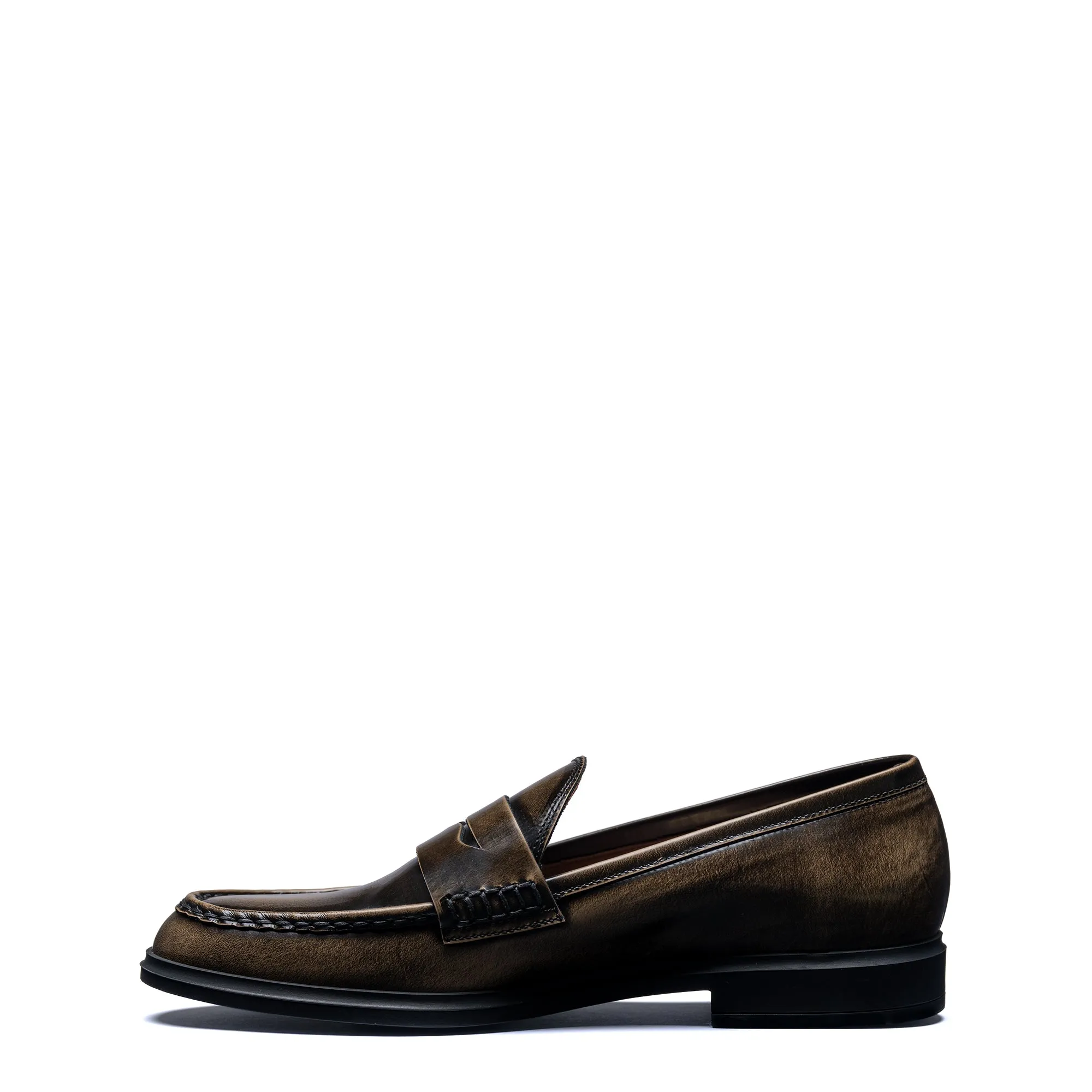 Pierced Marni Loafers Vendme Blandine mocha spazzolato leather loafers