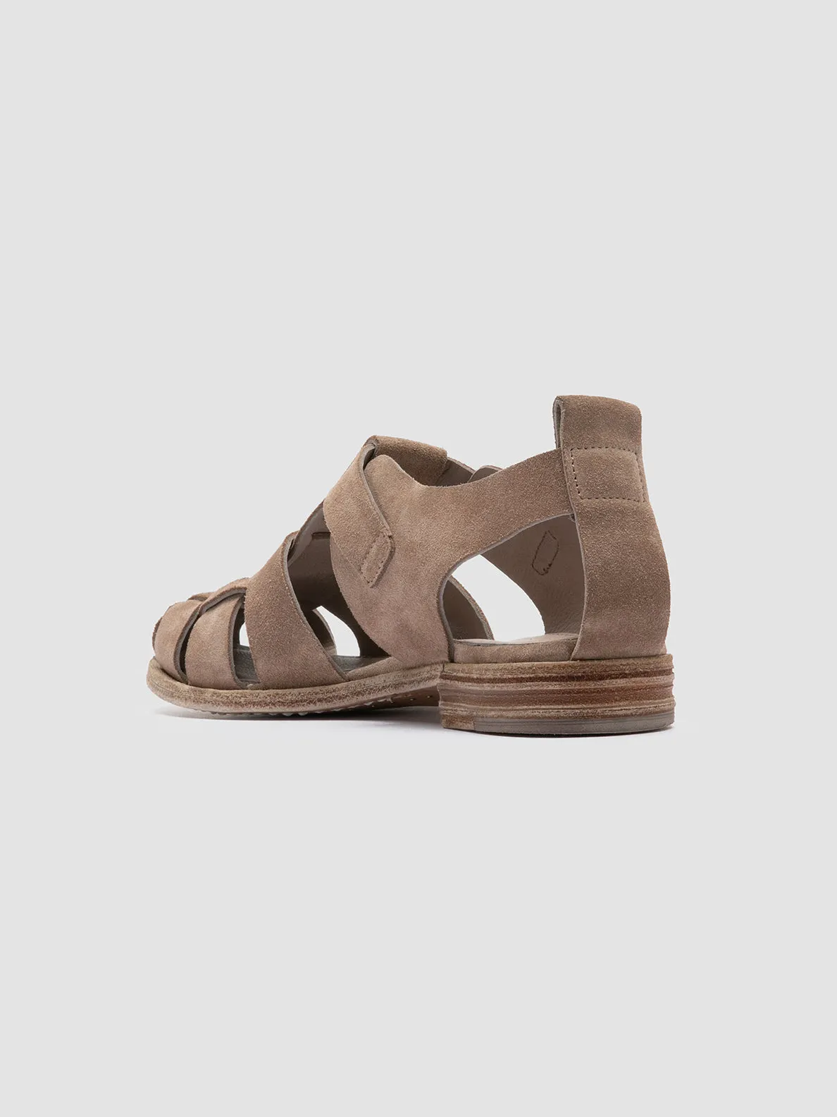 Scott Sandals LEXIKON 536 - Taupe Suede Sandals