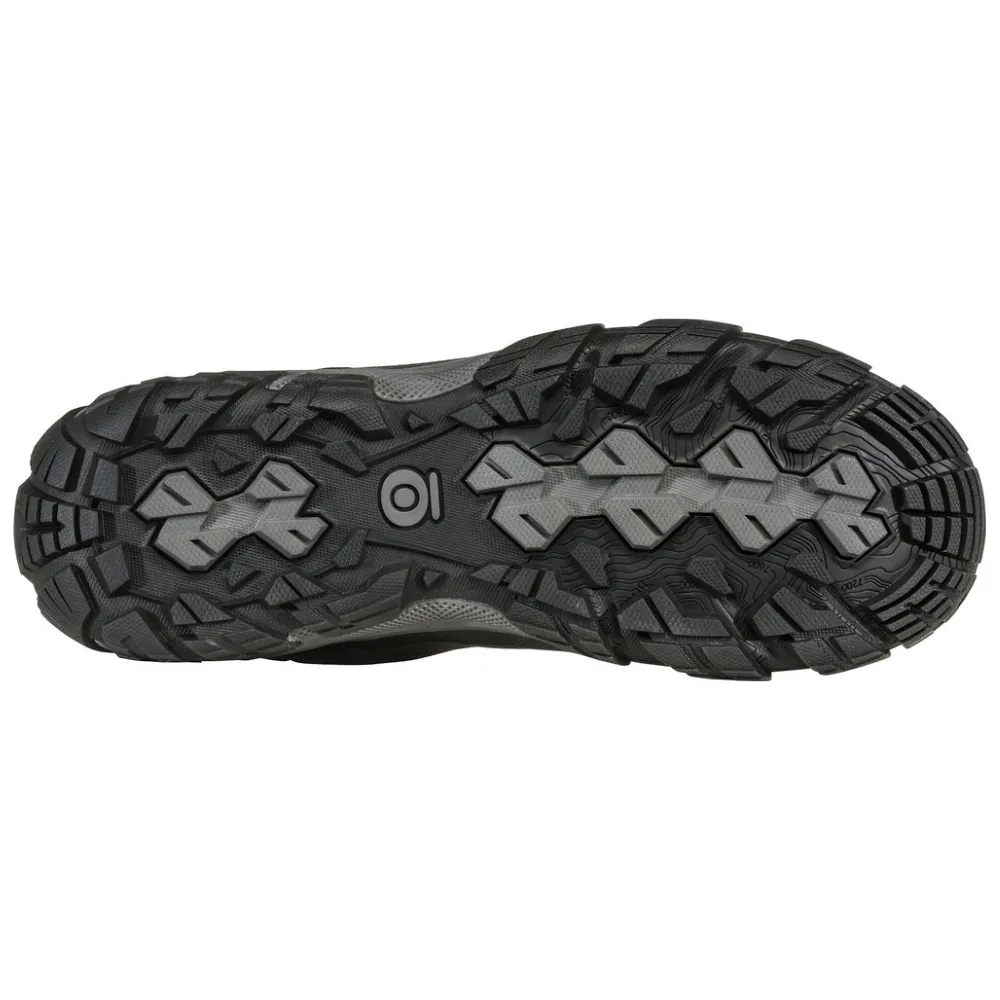 Assume The Hiking Shoes Division Oboz Sawtooth X Low Charcoal Waterproof Hiking Shoe (Men's)