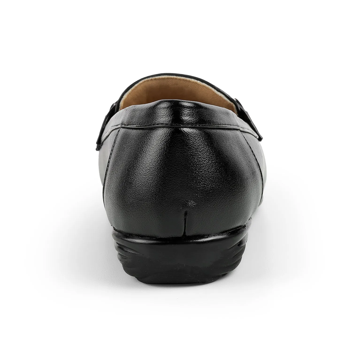 Cherry Wood Loafers Tresmode Nubuc Black Women's Casual Loafers