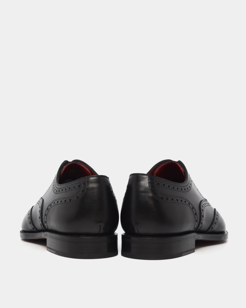 Outlet - Winston -  Black Calf - 888 Surge Cap Toe Oxfords