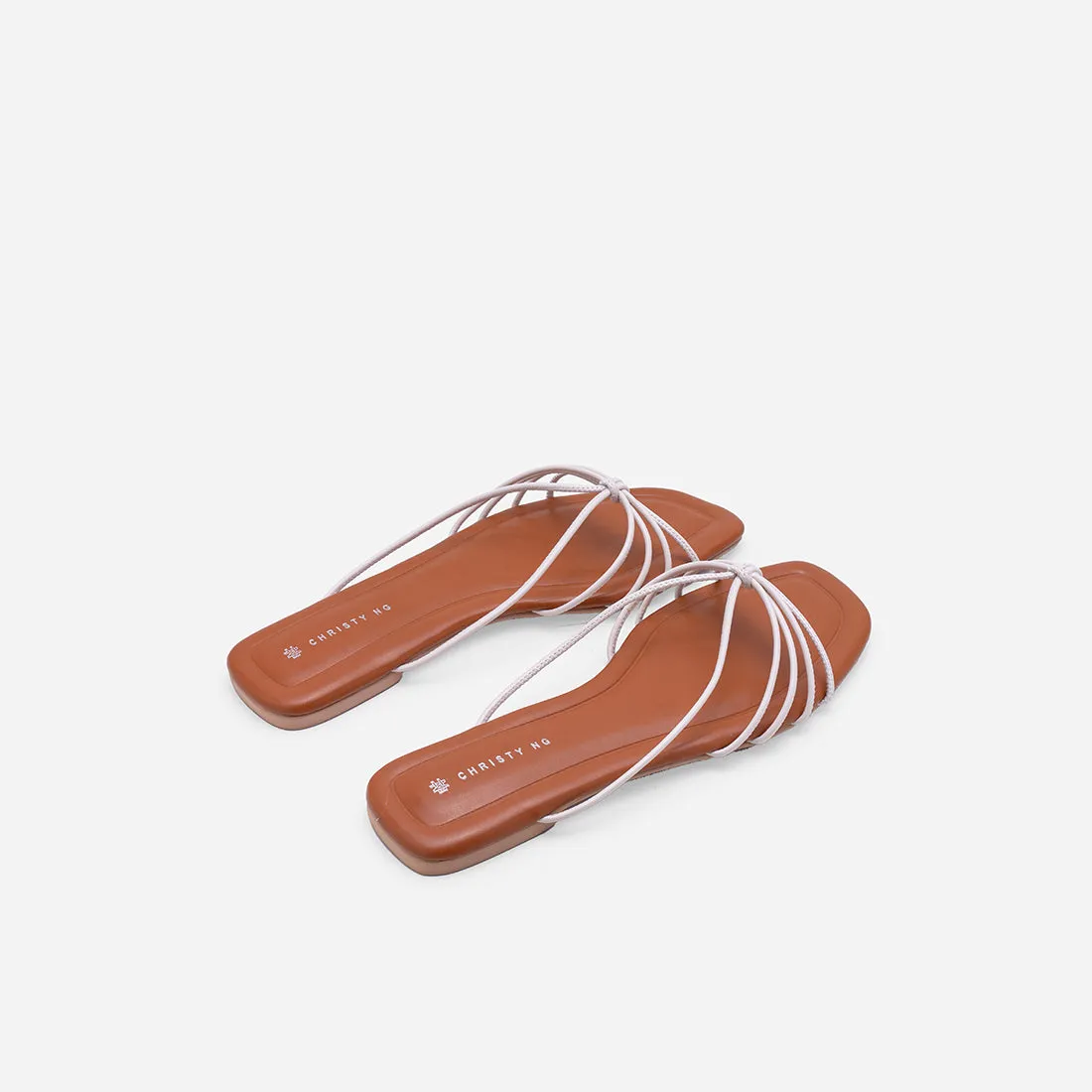 Areti Strappy Sandals Peep Toe High Heel Sandals