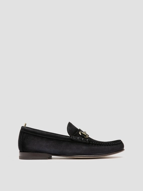 Bon Bon Loafers BALFRON 003 - Blue Suede Penny Loafer