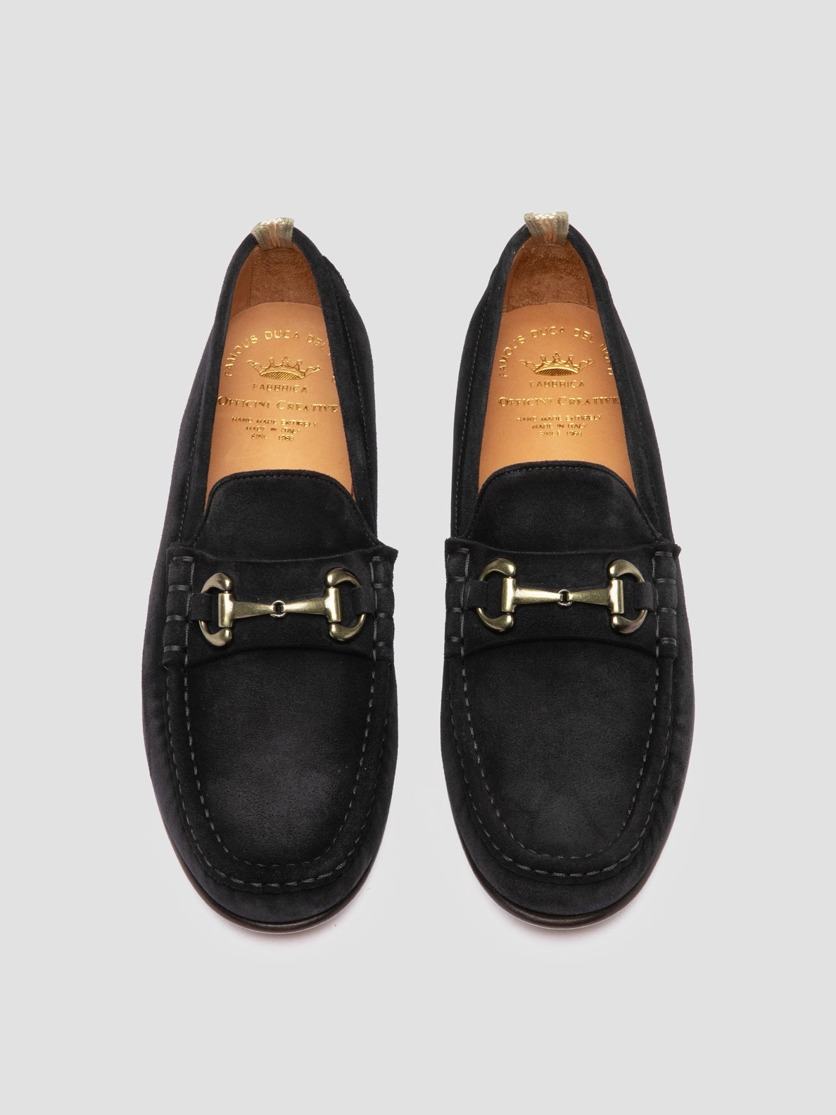 BALFRON 003 - Blue Suede Penny Loafer Patterned Loafers