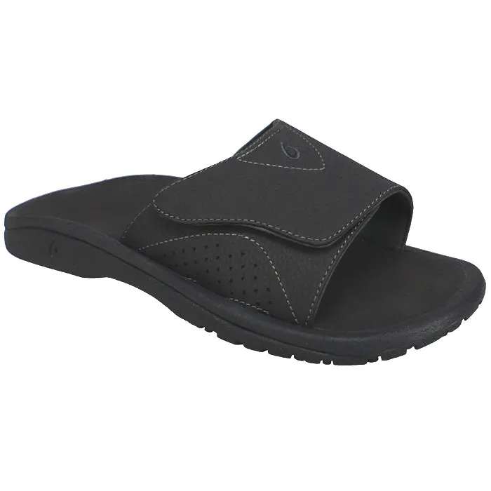 Timbs Sandals OluKai Men's Nalu Slide Black/Black