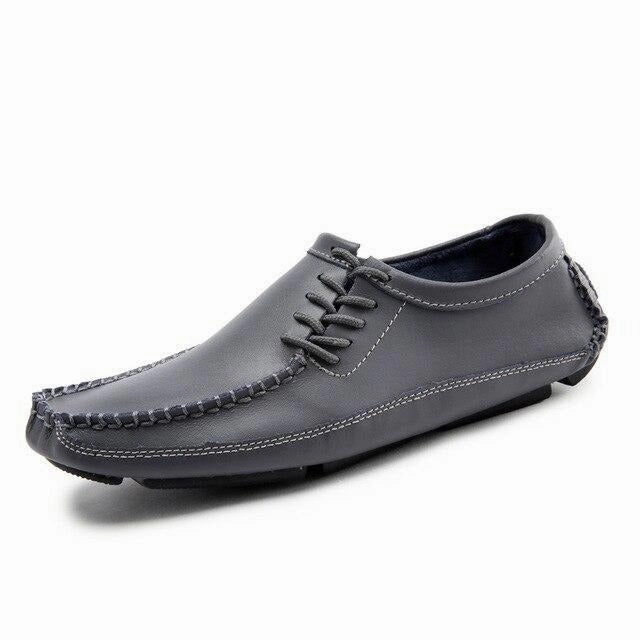 West Louis Breathable Lightweight Leather Mocassin Loafers With Formals