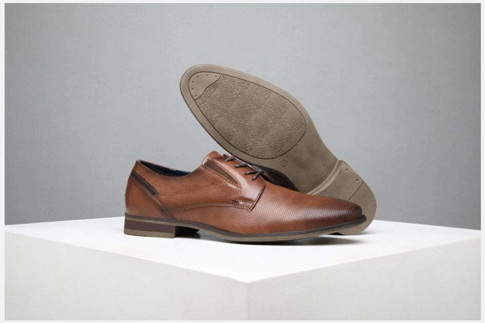 West Louis Men's Classic Leather Business Casual Oxford Shoes Difference Between Brogues And Oxford Shoes