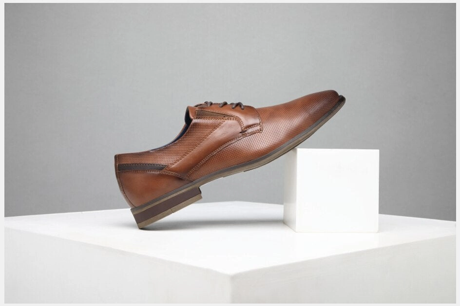 West Louis Men's Classic Leather Business Casual Oxford Shoes Oxford University Style