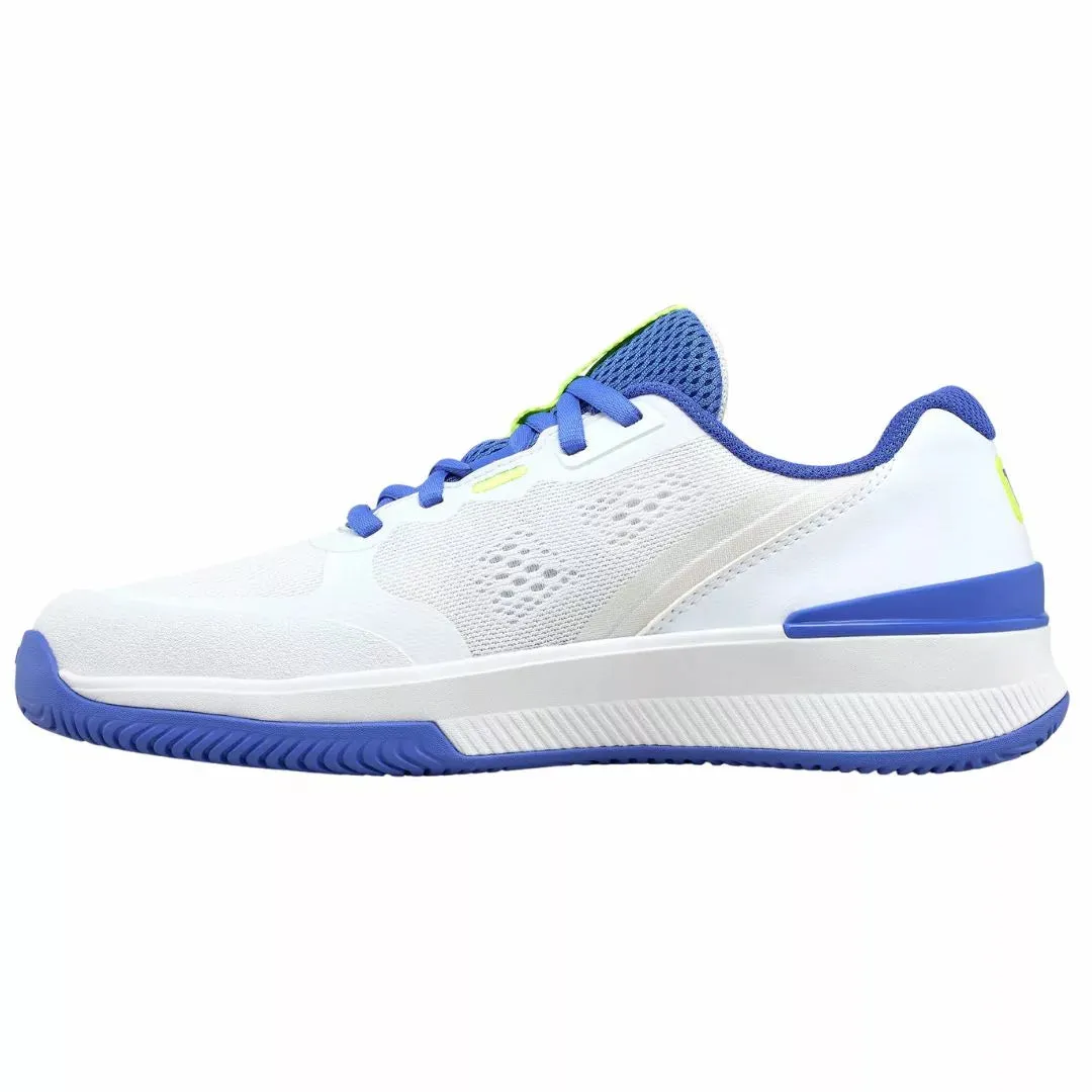 Tennis Shoes With A Heel Wilson Intrigue Pro Ladies Tennis Shoe All Court (White/Amparo Blue/Safety Yellow)