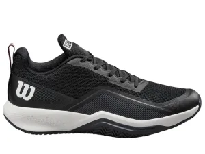 Tennis Shoes 6pm Wilson Rush Pro Lite Mens Tennis Shoe (Black/Ebony)