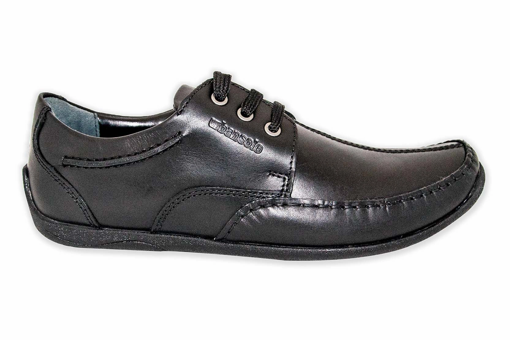 Laced Leather Shoes For Men Chunky Loafers With Socks