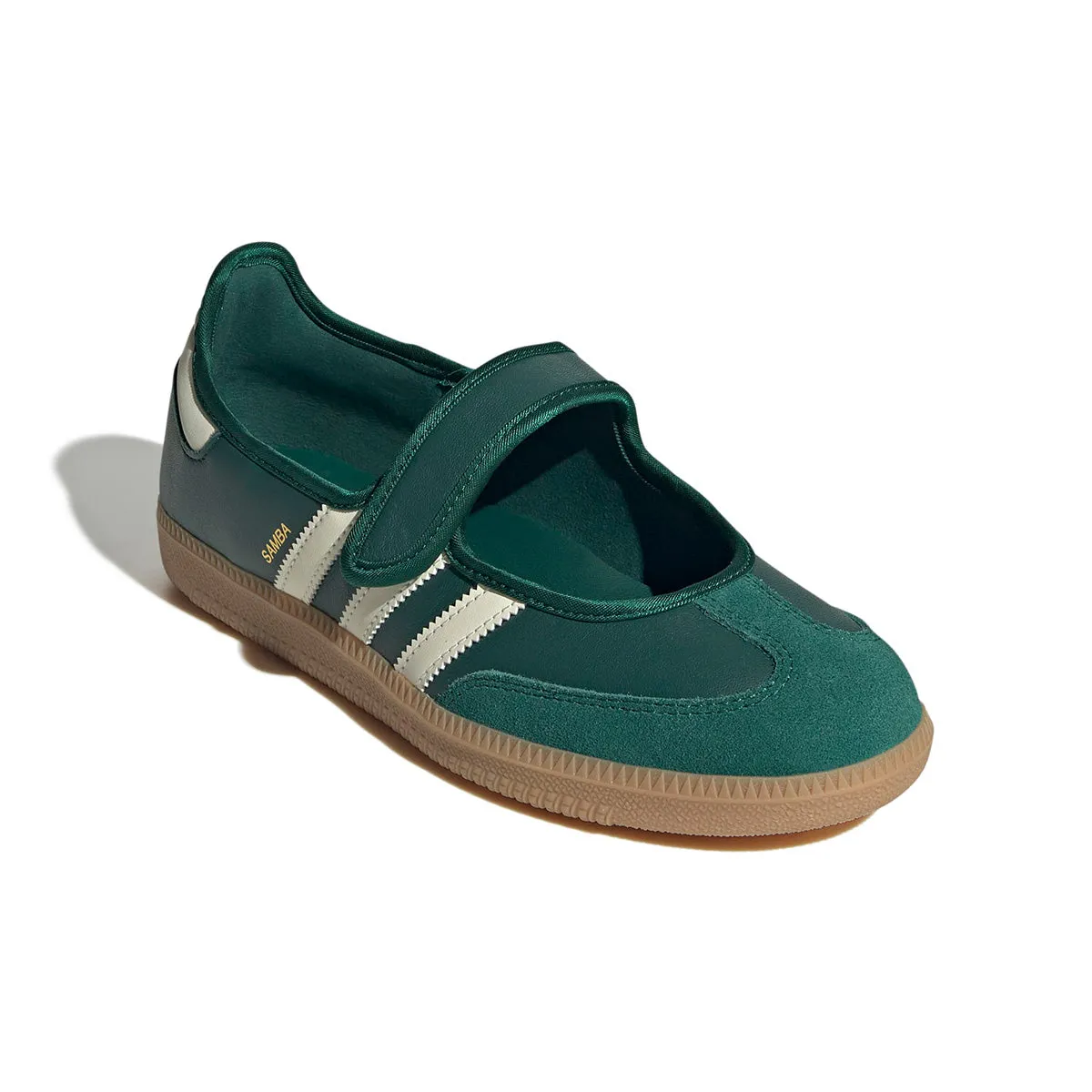 Wmns Samba Mary Jane 'Collegiate Green Gum' Adidas Mc80 Spikeless Golf Shoes