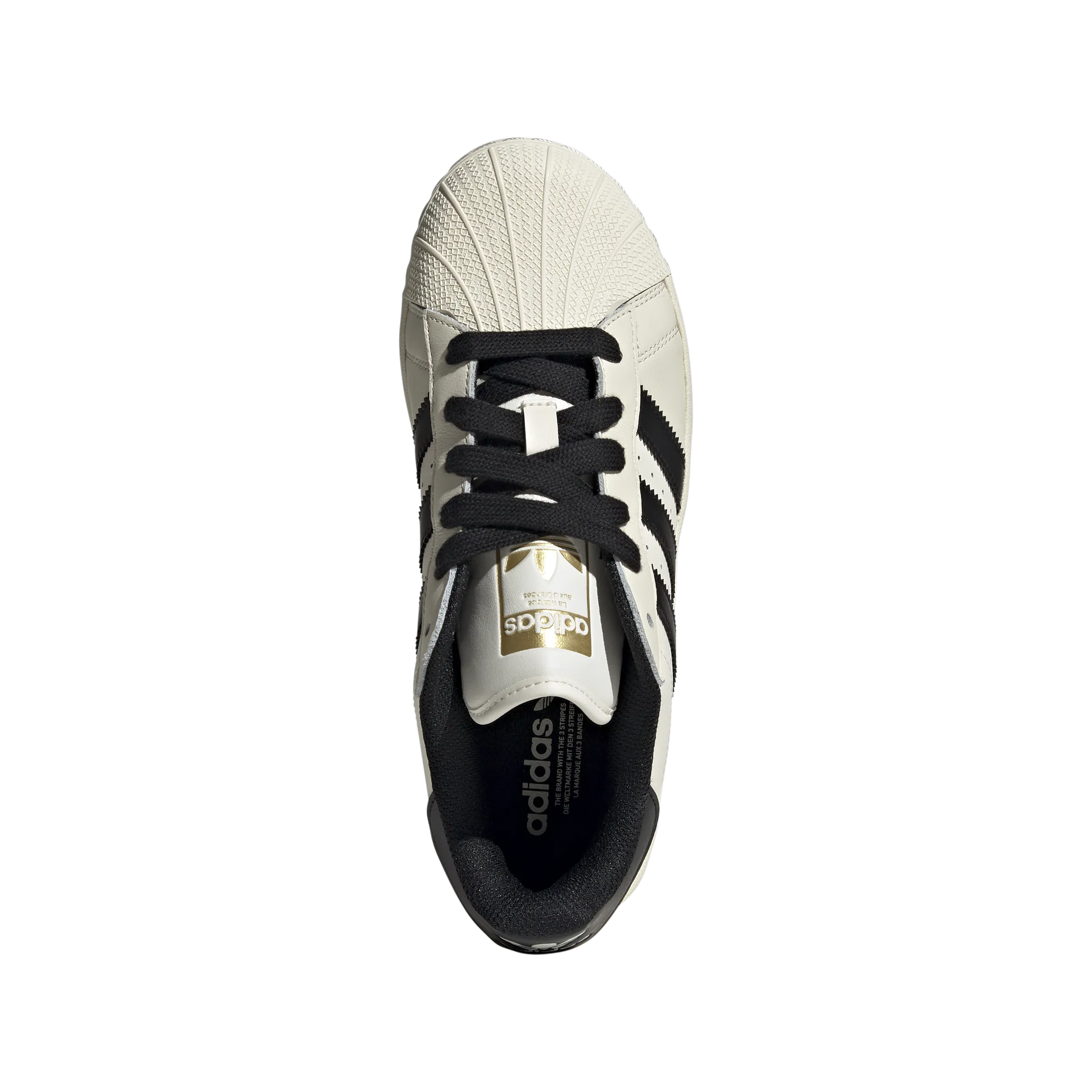 Wmns Superstar XLG 'Cream White Core Black' Adidas Primegreen Shoes