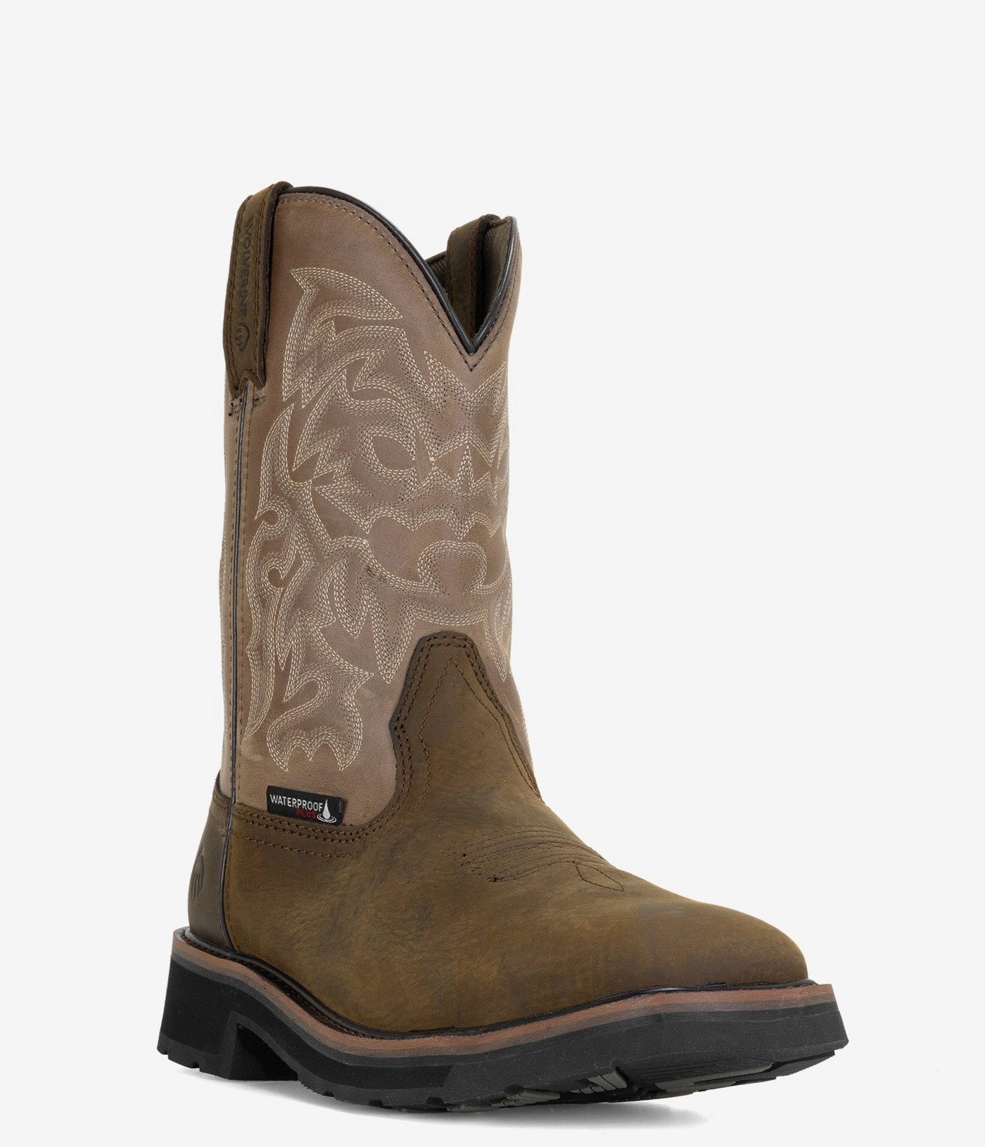 Summer Dress Boots Wolverine Rancher Waterproof Steel Toe Work Wellington - Men