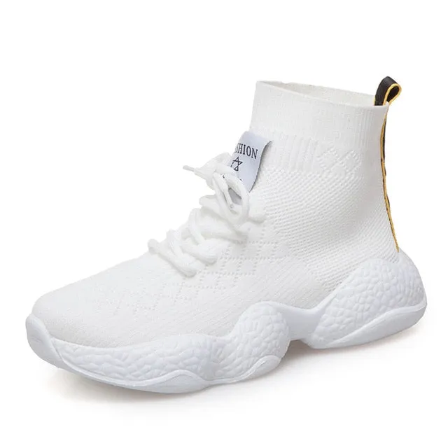 Best Running Shoes For Track Practice Women Spring Summer Sock Sport Shoes