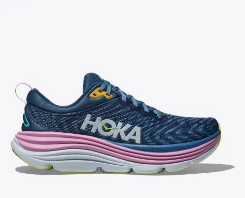 Women's Hoka Gaviota 5 (Real Teal/Shadow) Shoes High Tops