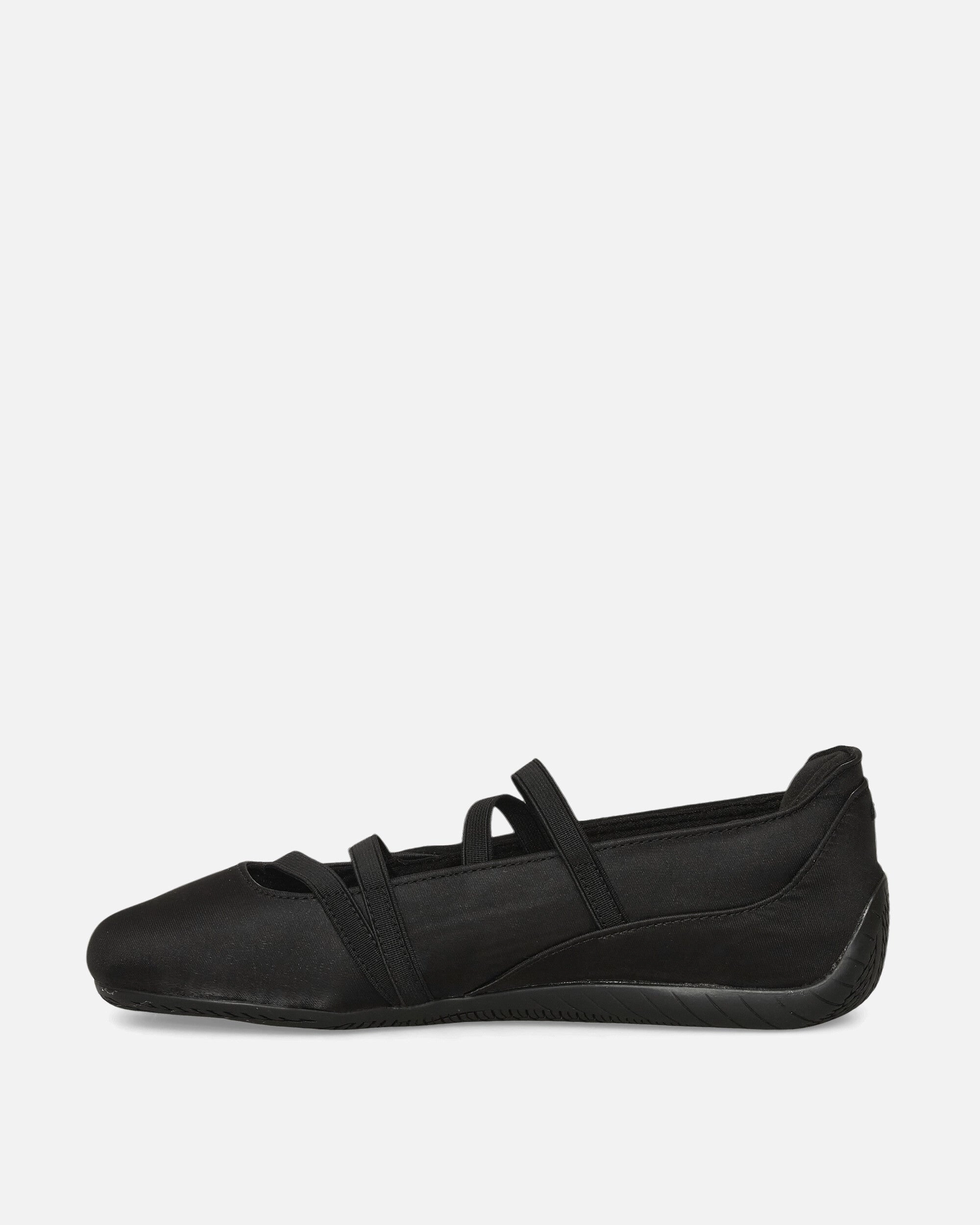 Women's Speedcat Ballet Satin Shoes Black Puma Oslo Shoes