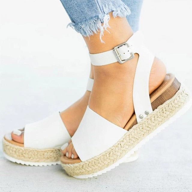 Women Sandals Plus Size Wedges Shoes For Women