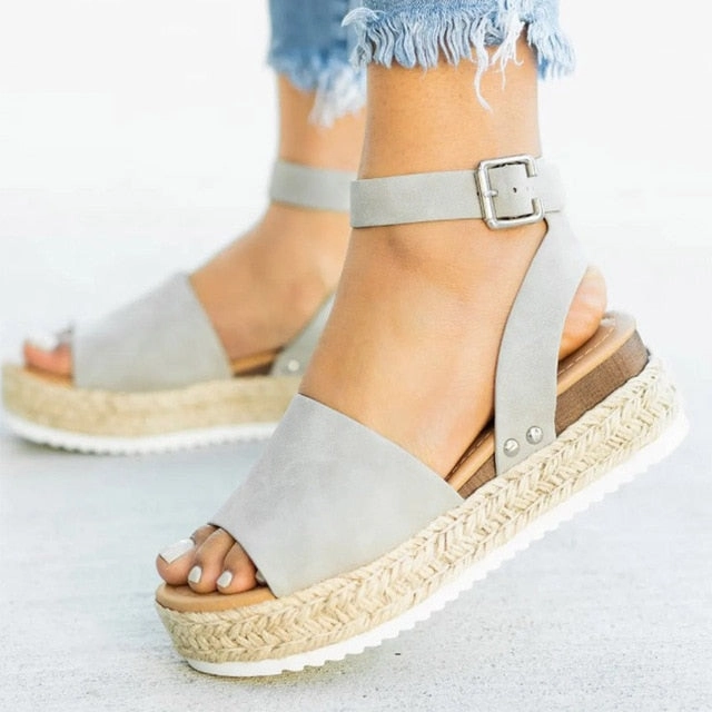 Women Sandals Plus Size Wedges Shoes For Women