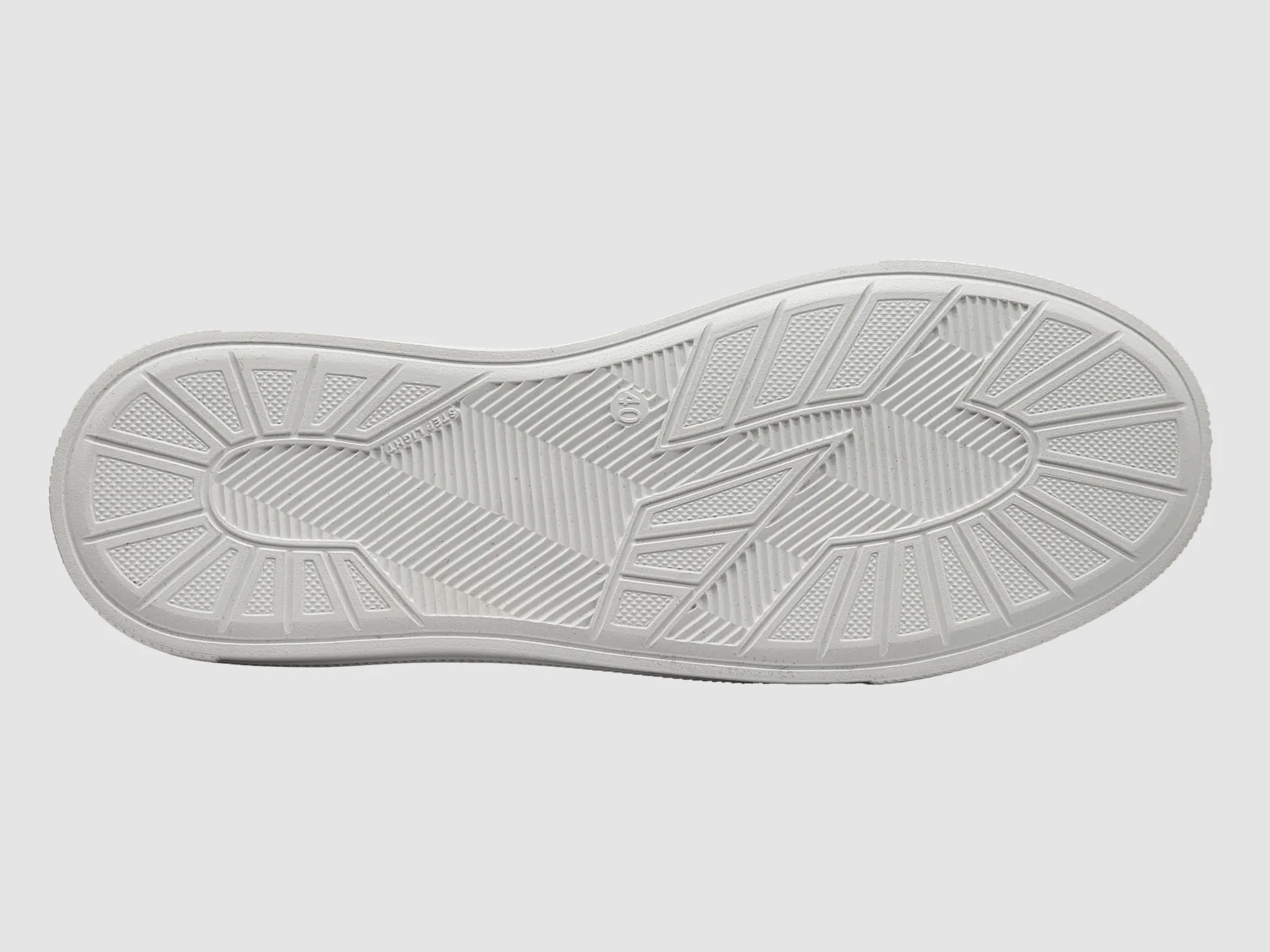 Women's Classic Camo Leather Sneakers - White Sneakers Slip-ons