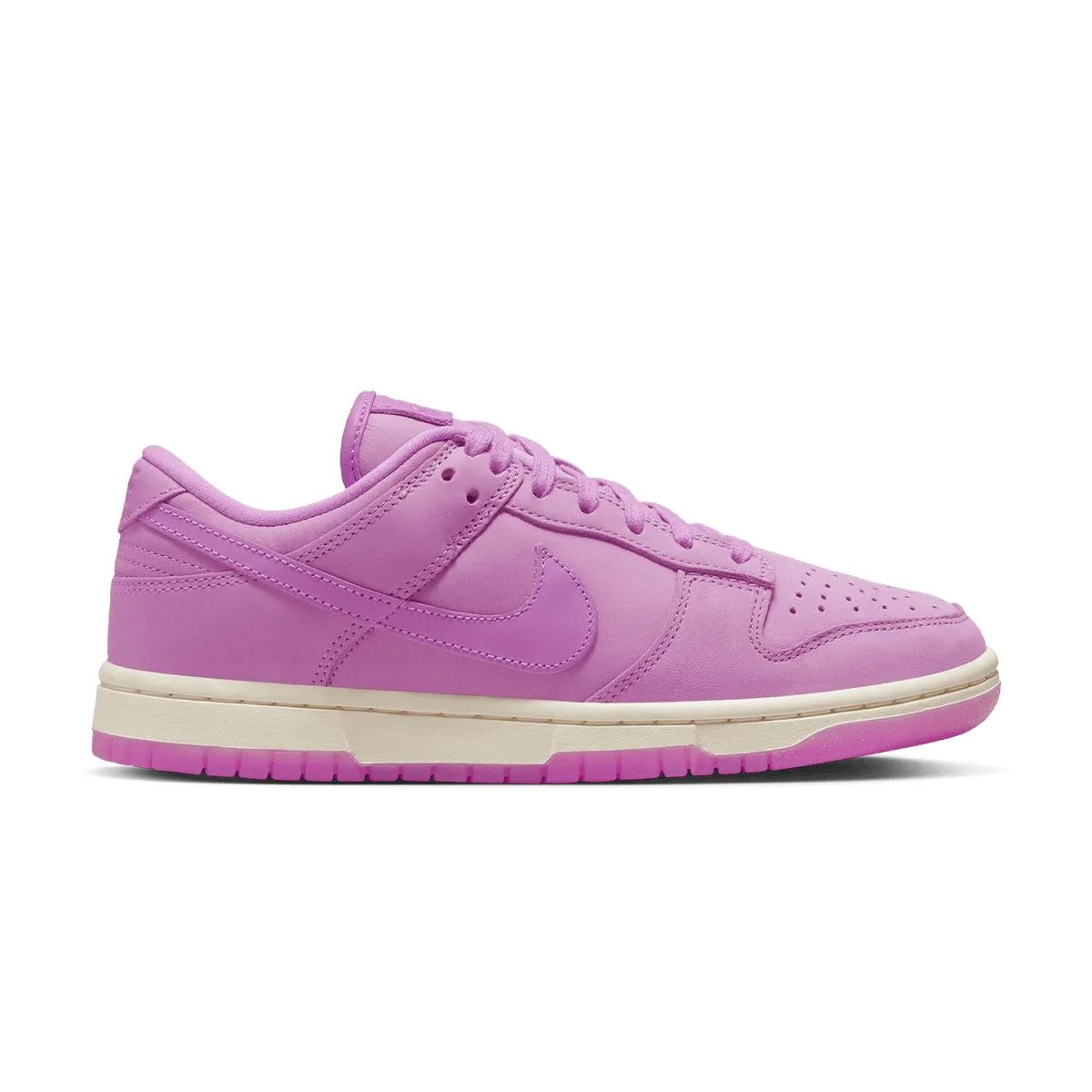 Wmns Dunk Low Premium MF 'Rush Fuchsia' Oklahoma State Nike Shoes