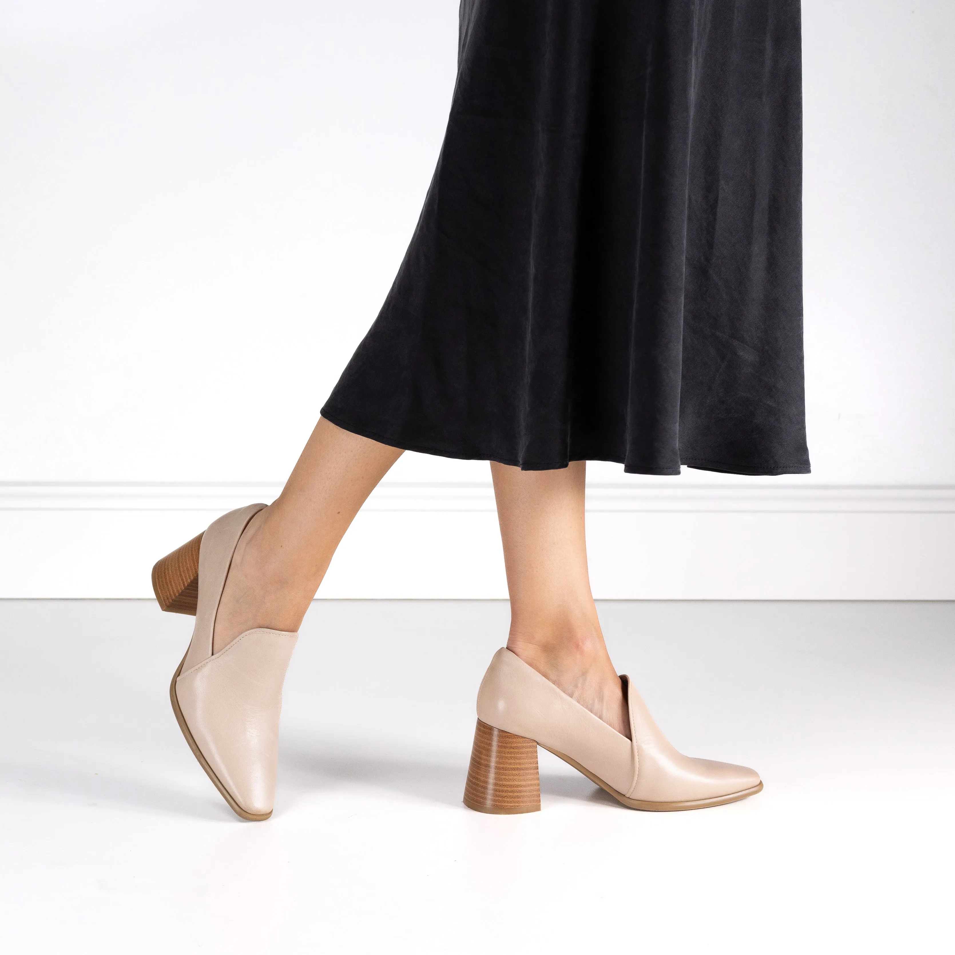 ZANDRA Black Suit With Loafers