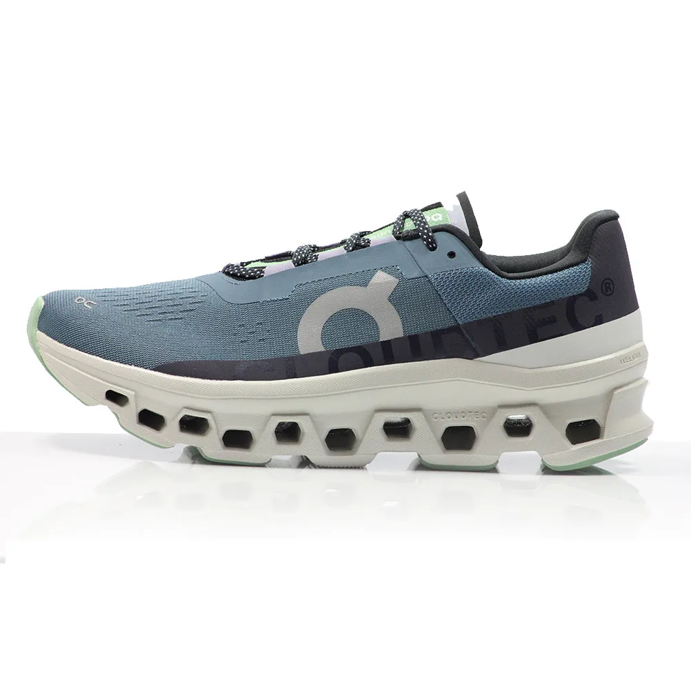 On CloudMonster Men's Running Shoe - Dust/Vapor Running Shoes Sizing