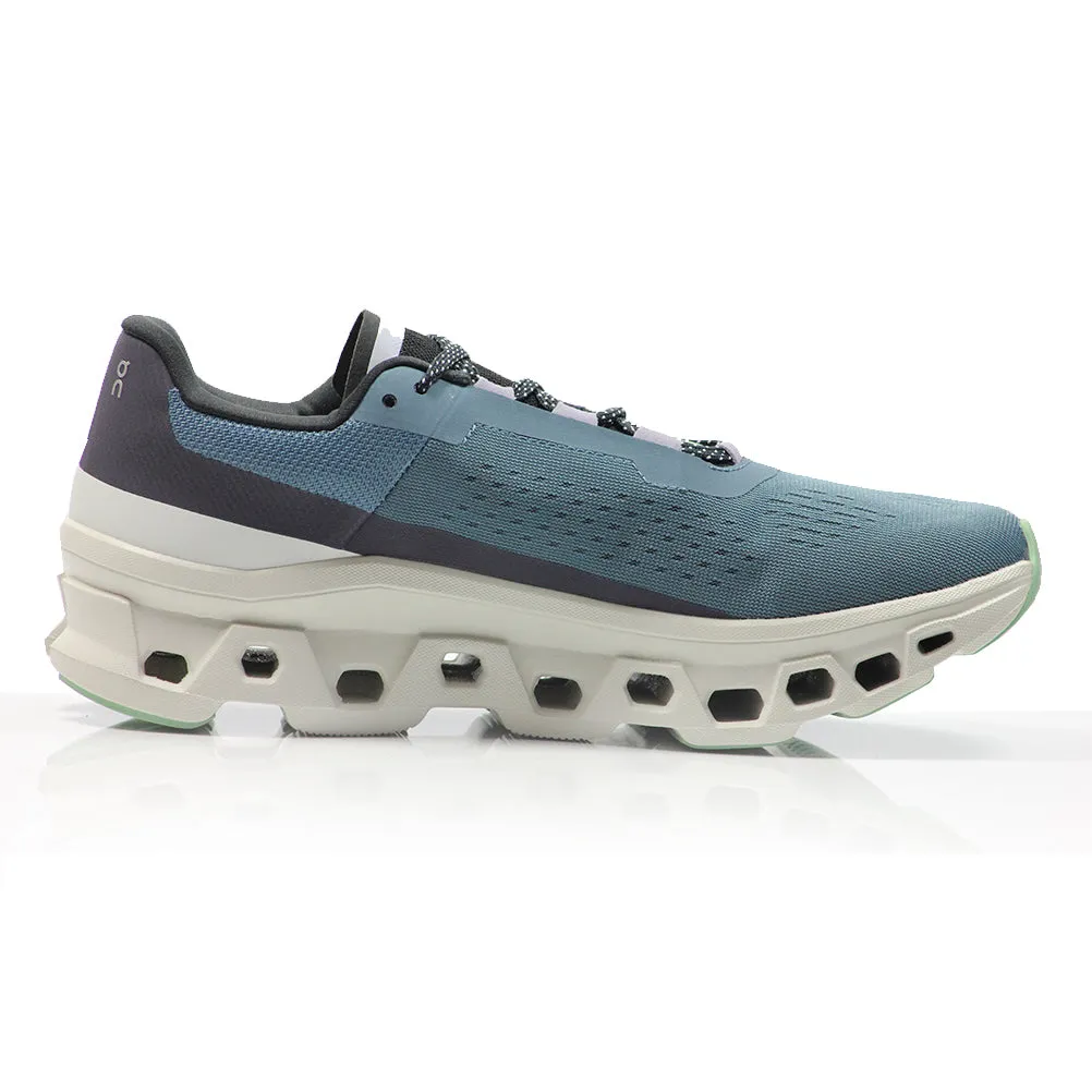 Deviate Nitro 3 Running Shoes On CloudMonster Men's Running Shoe - Dust/Vapor