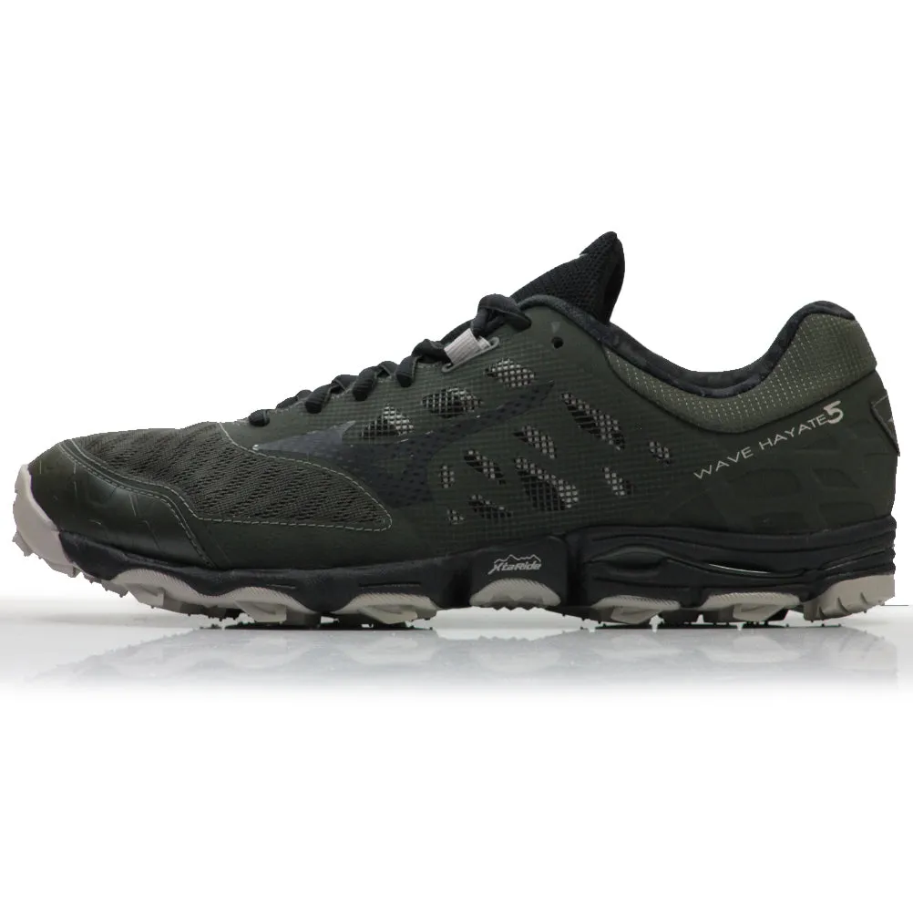 Mizuno Wave Hayate 5 Men's Trail Shoe - Forest Night/Black Good Shoes For Running Distance