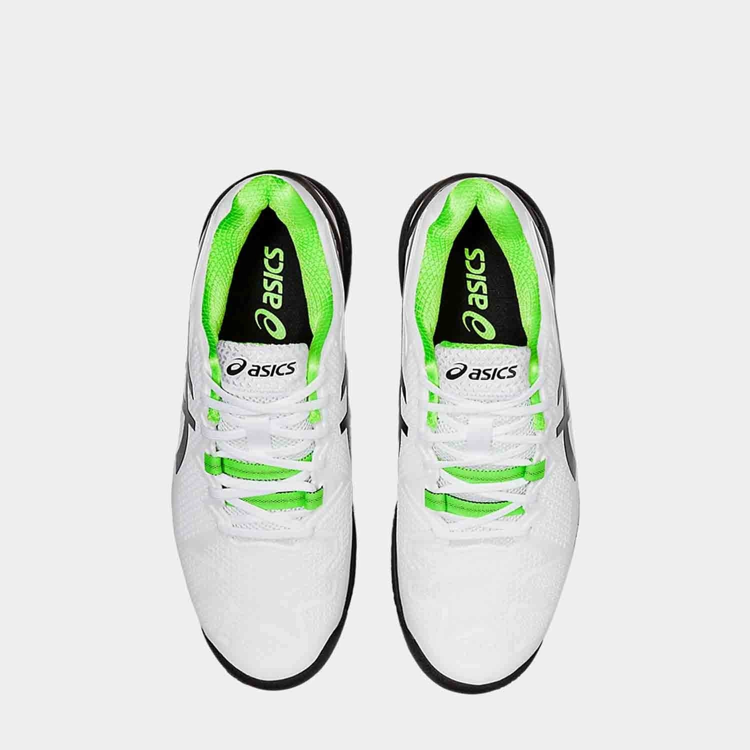 Men's Gel-Resolution 8 Tennis Shoes Silver Glitter Tennis Shoes