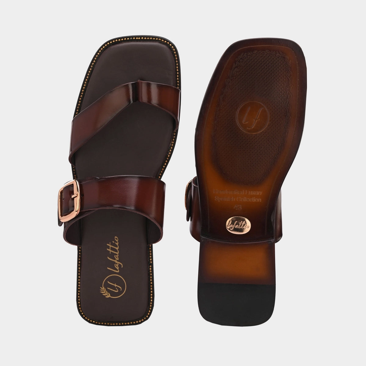 Man Slippers Zorah Luxury Leather Slippers